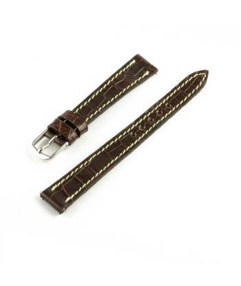 Alligator "Solo" leather watch band - 12mm width (0.47 inches) / Size S (n° 5) la chaussure