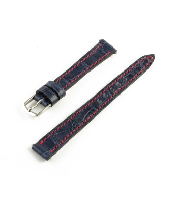 Alligator "Solo" leather watch band - 12mm width (0.47 inches) / Size S (n° 9) des créatures d'habitude