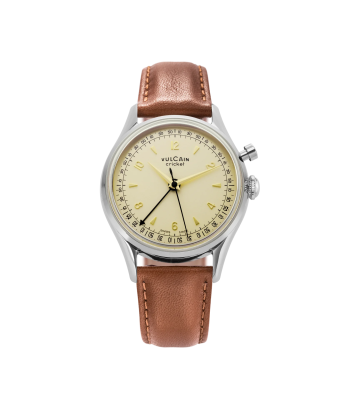 Vulcain Watch - Cricket Tradition 36 mm - Eggshell 50-70% off 