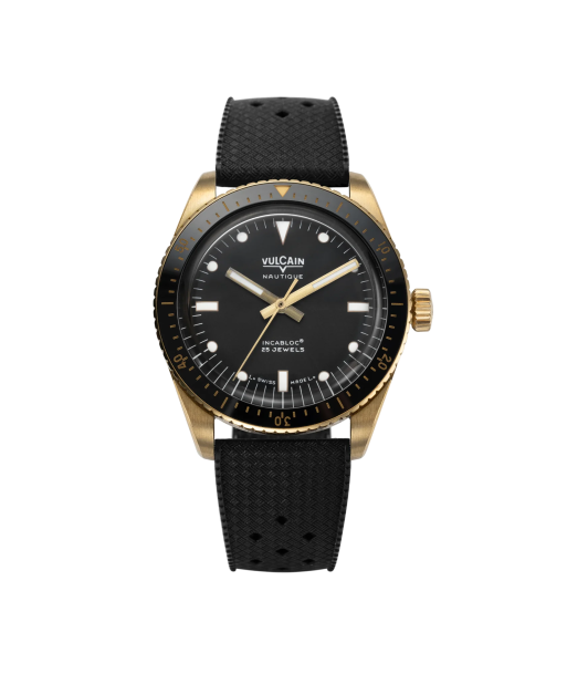 Vulcain Watch - Skindiver Nautique 38mm - Bronze & Black acheter en ligne