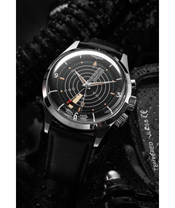 Vulcain Watch - Nautical Heritage 42mm - Black Beige Patina vente chaude votre 