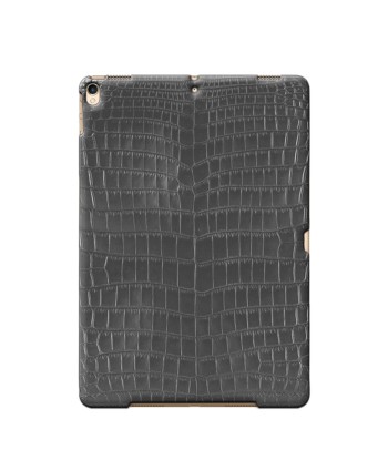 Leather iPad case / cover - iPad Pro 10.5 & 11 inches ( 2024 M4, 2nd , 3rd & 4th generation ) - Genuine alligator le concept de la Pate a emporter 