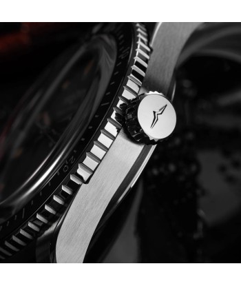 Vulcain Watch - Skindiver Nautique 38mm - Black (metal bracelet + rubber strap included) vente chaude votre 