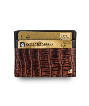 Credit card holder "Shiny" - Shiny alligator Découvrez la collection