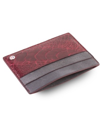 Credit card holder "Shiny" - Shiny alligator Pour