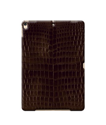 Leather iPad case / cover - iPad Pro 10.5 & 11 inches ( 2024 M4, 2nd , 3rd & 4th generation ) - Genuine alligator le concept de la Pate a emporter 