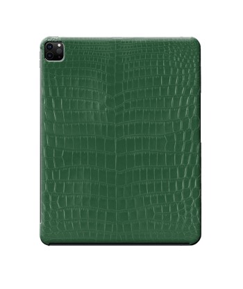 Leather iPad case / cover - iPad Pro 12.9 inches ( 1st to 6th generation ) & 13 inches (2024 M4) - Genuine alligator ouvre sa boutique