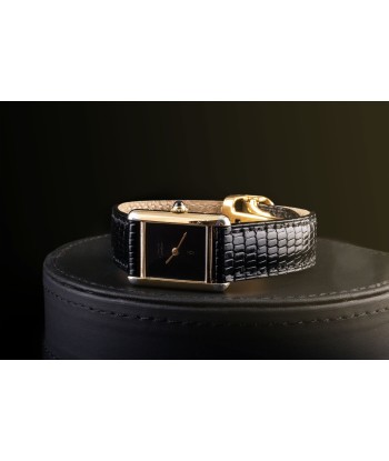 ​Cartier Tank - Leather watch band - Lizard (black, blue, brown, red, himalaya) Pour