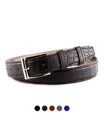 Ceinture cuir classique - Alligator Venez découvrir notre 