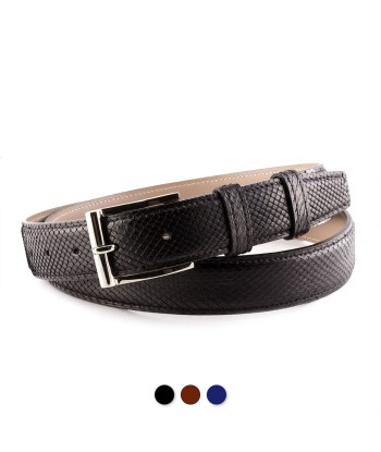 Ceinture cuir classique - Python sur le site 