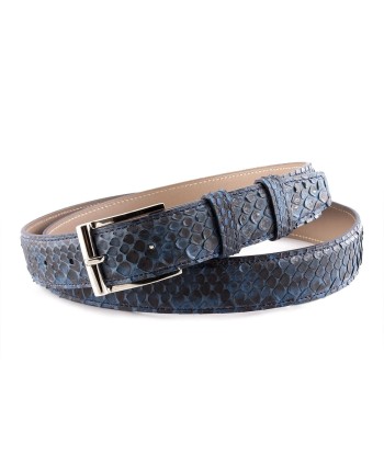 Ceinture cuir classique - Python sur le site 