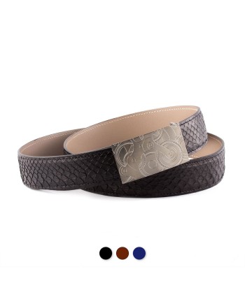 Ceinture réversible type Hermès - Python Comparez plus de prix