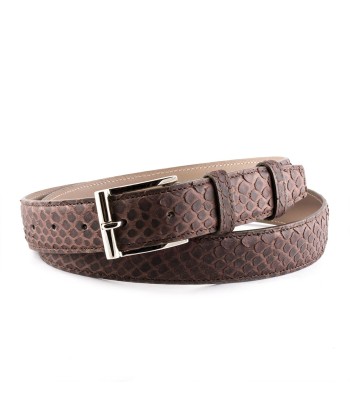 Ceinture cuir classique - Python sur le site 