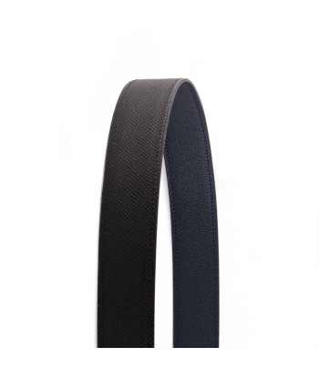 Ceinture réversible type Hermès - Veau grainé - Bicolore d'Europe débarque