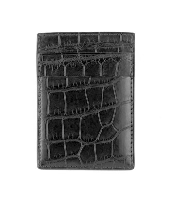 Etui cuir cartes bancaires vertical «Platinum» - Alligator commande en ligne