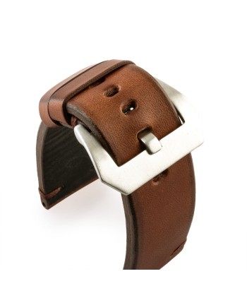 Panerai Luminor - Bracelet montre cuir vintage - Veau (marron, bleu, rouge, taupe) Comparez plus de prix