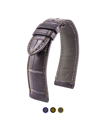 Bracelet-montre cuir - US Military - Alligator (gris / kaki, gris / bleu marine, kaki / noir) shop