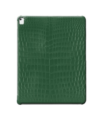 Leather iPad case / cover - iPad Pro 12.9 inches ( 1st to 6th generation ) & 13 inches (2024 M4) - Genuine alligator ouvre sa boutique