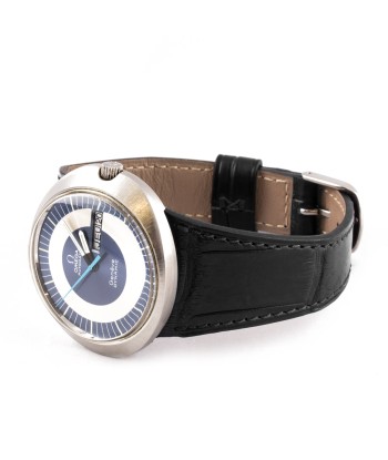 Omega Dynamic - Bracelet-montre cuir (noir, bleu, marron, écru) Voir les baskets