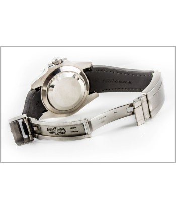 Rolex – Bracelet-montre cuir R Strap – Veau pailleté (noir, champagne, or, argent) Dans la société mordern