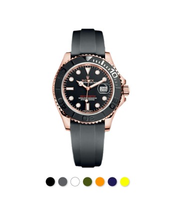 Rolex - Rubber B - Bracelet caoutchouc pour Yachtmaster Oysterflex SwimSkin® Alligator & Ballistic le concept de la Pate a emporter 