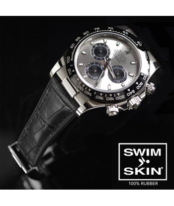 Rolex - Rubber B - Bracelet caoutchouc pour Daytona Oysterflex SwimSkin® Alligator & Ballistic pas cher