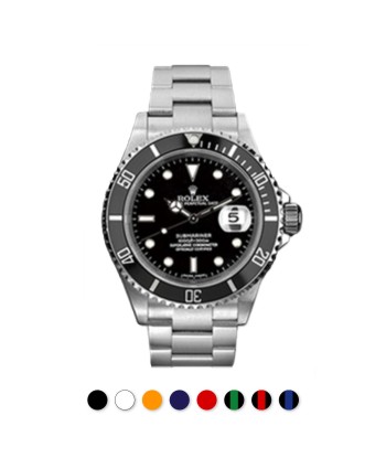 Rolex - Rubber B - Bracelet caoutchouc pour Submariner 40mm Non-Ceramic - Série classique les ligaments