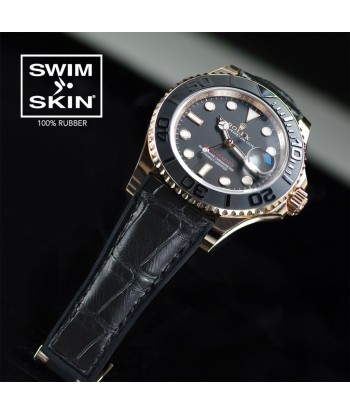 Rolex - Rubber B - Bracelet caoutchouc pour Yachtmaster Oysterflex SwimSkin® Alligator & Ballistic le concept de la Pate a emporter 