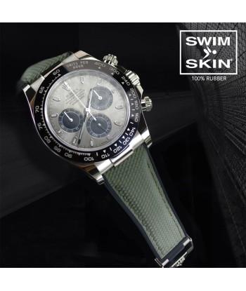 Rolex - Rubber B - Bracelet caoutchouc pour Daytona Oysterflex SwimSkin® Alligator & Ballistic pas cher