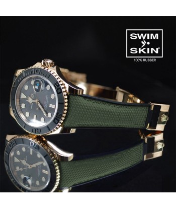 Rolex - Rubber B - Bracelet caoutchouc pour Yachtmaster Oysterflex SwimSkin® Alligator & Ballistic le concept de la Pate a emporter 