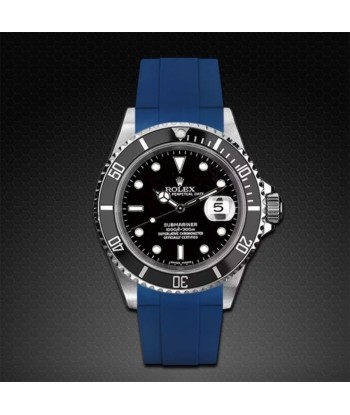 Rolex - Rubber B - Bracelet caoutchouc pour Submariner 40mm Non-Ceramic - Série boucle ardillon la livraison gratuite