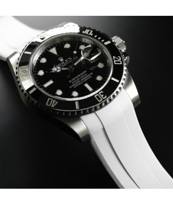 Rolex - Rubber B - Bracelet caoutchouc pour Submariner 40mm Ceramic - Série boucle ardillon commande en ligne