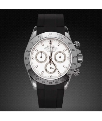 Rolex - Rubber B - Bracelet caoutchouc Daytona Oyster Bracelet - Série boucle ardillon Economisez 