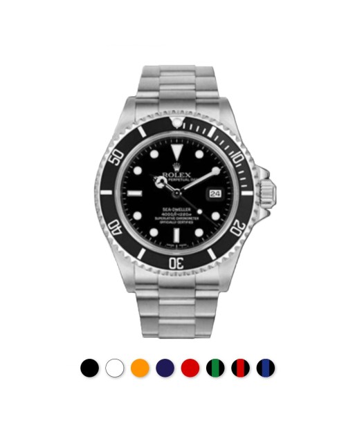 Rolex - Rubber B - Bracelet caoutchouc pour Sea-Dweller Non-Ceramic - Série classique les muscles