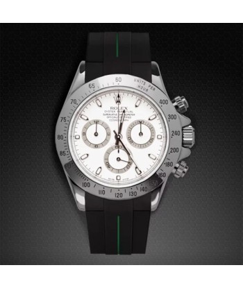 Rolex - Rubber B - Bracelet caoutchouc Daytona Oyster Bracelet - Série boucle ardillon Economisez 