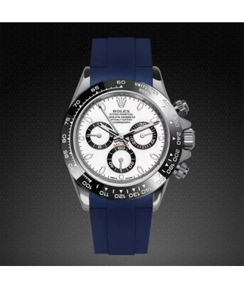 Rolex - Rubber B - Bracelet caoutchouc Daytona Ceramic Bezel Oyster Bracelet - Série classique basket pas cher