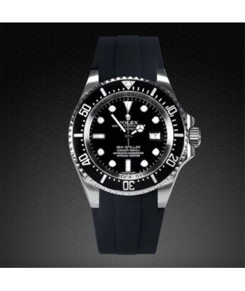 Rolex - Rubber B - Bracelet caoutchouc pour Deepsea 116660 - Série Velcro® soldes