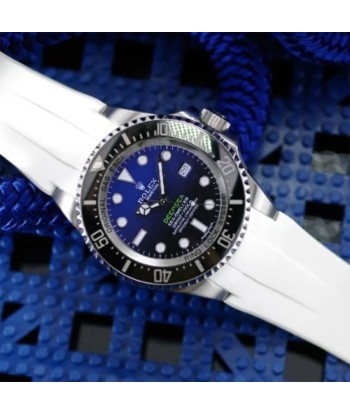 Rolex - Rubber B - Bracelet caoutchouc pour Deepsea 126660 & 136660 - Série boucle ardillon offre 