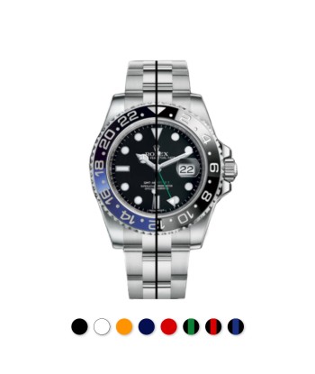 Rolex - Rubber B - Bracelet caoutchouc pour GMT Master II CERAMIC - Série classique votre