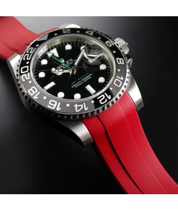 Rolex - Rubber B - Bracelet caoutchouc pour GMT Master II CERAMIC - Série classique votre