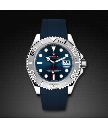 Rolex - Rubber B - Bracelet caoutchouc pour Yachtmaster 40mm - Série classique brillant des détails fins