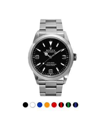 Rolex - Rubber B - Bracelet caoutchouc pour Explorer I 39mm - Série boucle ardillon Venez découvrir notre 