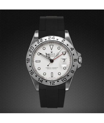 Rolex - Rubber B - Bracelet caoutchouc pour Explorer II 40mm - Série classique livraison gratuite