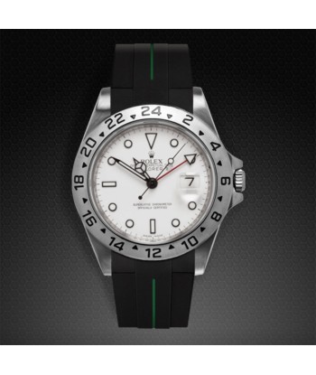 Rolex - Rubber B - Bracelet caoutchouc pour Explorer II 40mm - Série classique livraison gratuite