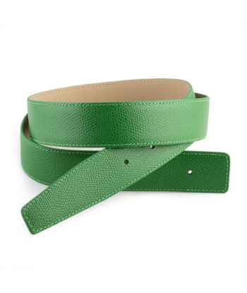 Hermès style leather belt - Grained calf du meilleur 