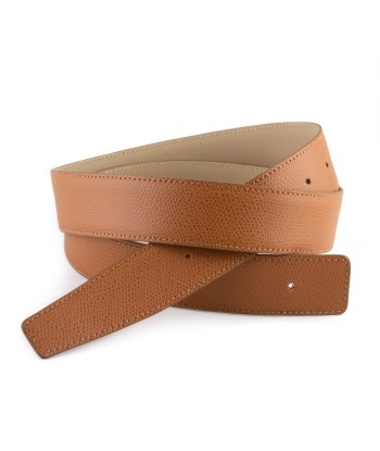 Hermès style leather belt - Grained calf du meilleur 