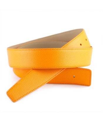 Hermès style leather belt - Grained calf du meilleur 