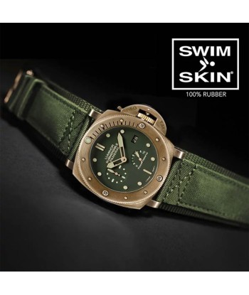 Panerai - Rubber B - Bracelet caoutchouc pour modèles 47mm - Série Bund SwimSkin® Vous souhaitez 