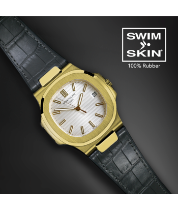 Patek Philippe - Rubber B - Bracelet caoutchouc pour Nautilus 5711 WG / RG / YG - SwimSkin® Vous souhaitez 