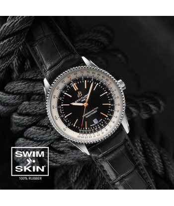 Breitling - Rubber B - Bracelet caoutchouc pour Navitimer 41mm -  Swimskin® paiement sécurisé